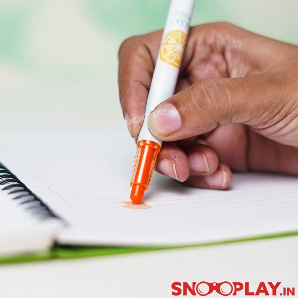 5 Packs of Rolling Crayon Pens for Return Gifts (Each Pack includes 12 Crayon Pens)