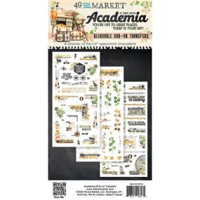 Academia Collection - Rub-On Transfers