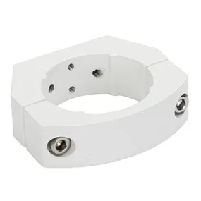 Adapter to Mount Water System to 2" Post, White Powder Coat - DCI 8162