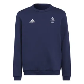 adidas Team GB Fleece Essentials Youth Sweatshirt