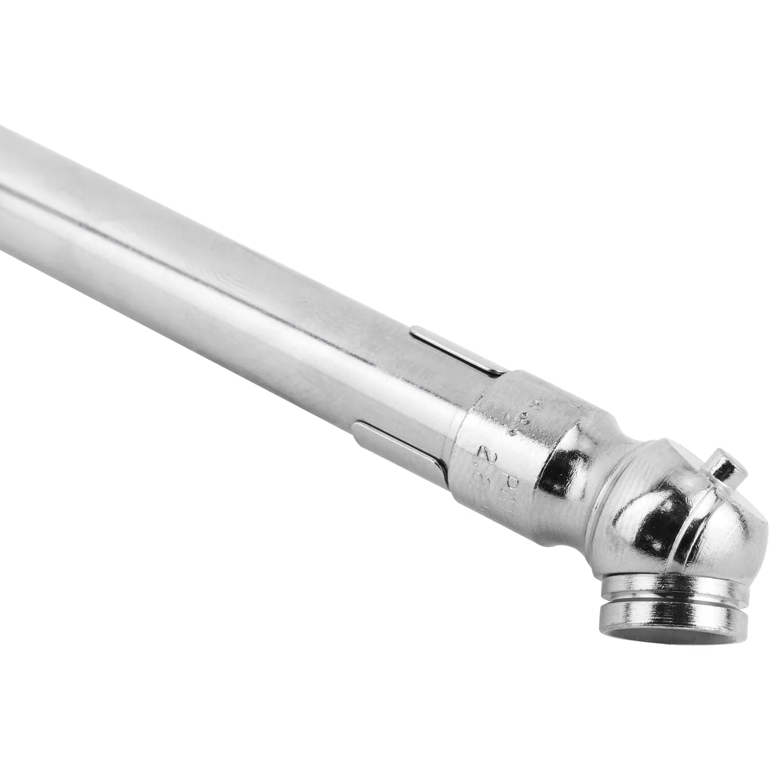 Air/Water-Filled Tire Pressure Gauge, 5-50 PSI Single Ball-Head Air Chuck (Box of 10)