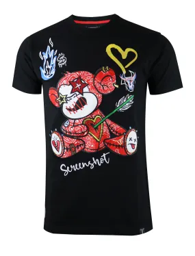 ANIMATION TEE-S1167 (BLACK)