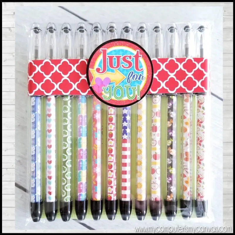 Annual RSVP Pentel Pen Gift Set {INSERTS} PRINTABLE