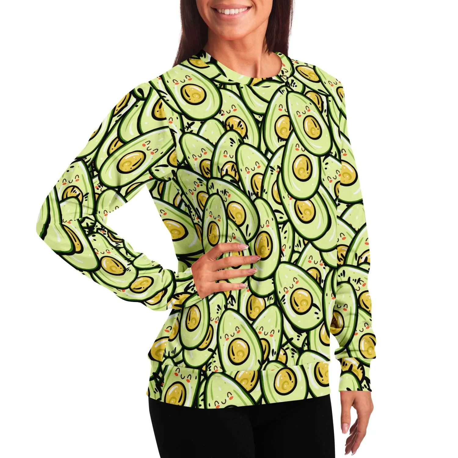 Avocado 3D Unisex Sweater