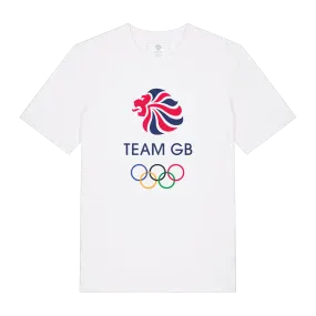 Back Personalised White Logo T-shirt