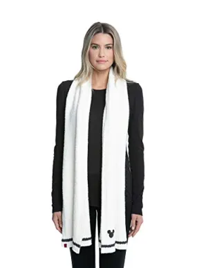 Barefoot Dreams Disney Mickey Mouse Knit Scarf, Winter Clothes for Men and Women