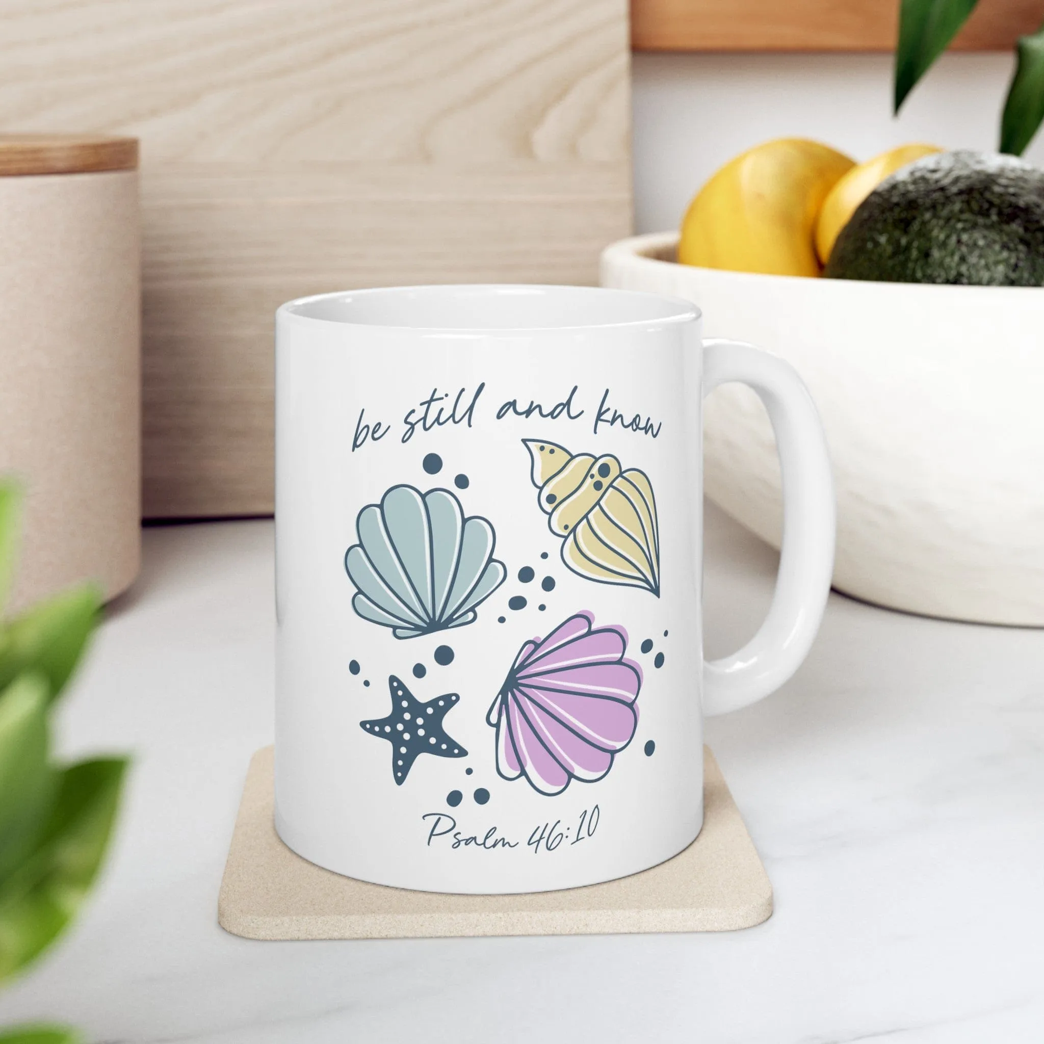 Be Still Seashells 11oz Mug