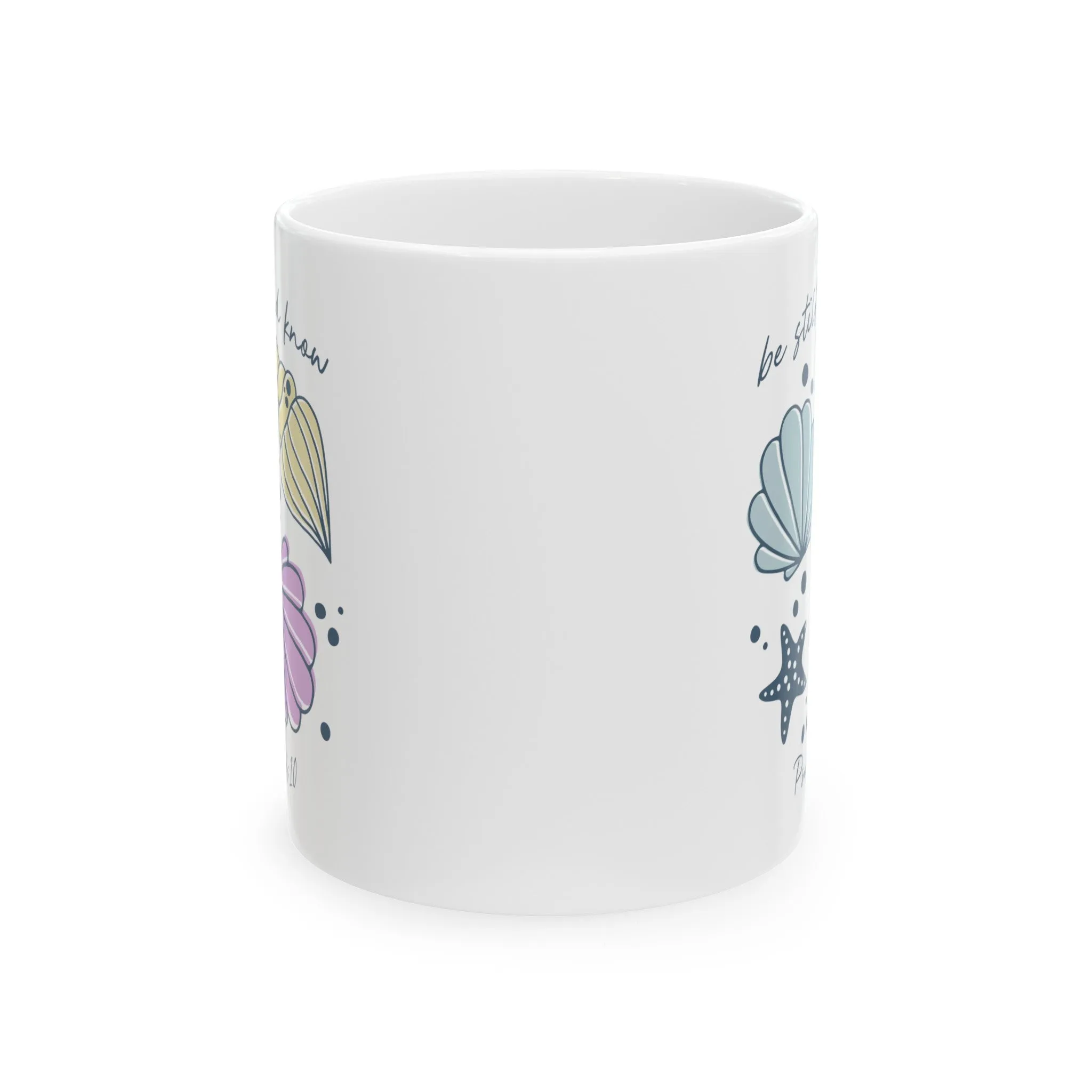 Be Still Seashells 11oz Mug