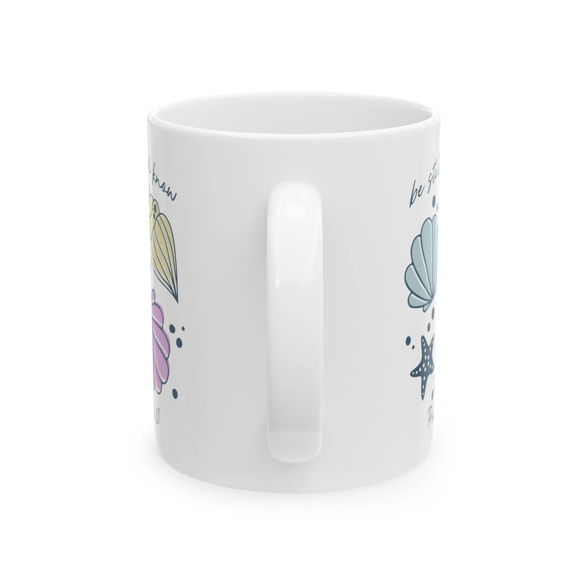 Be Still Seashells 11oz Mug