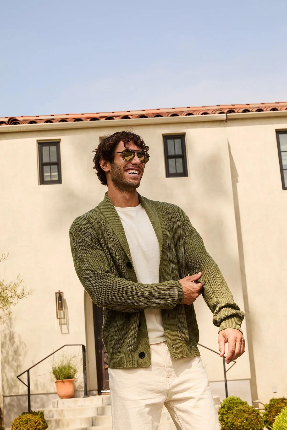   Beryll Spencer Cashmere Cardigan | Wood