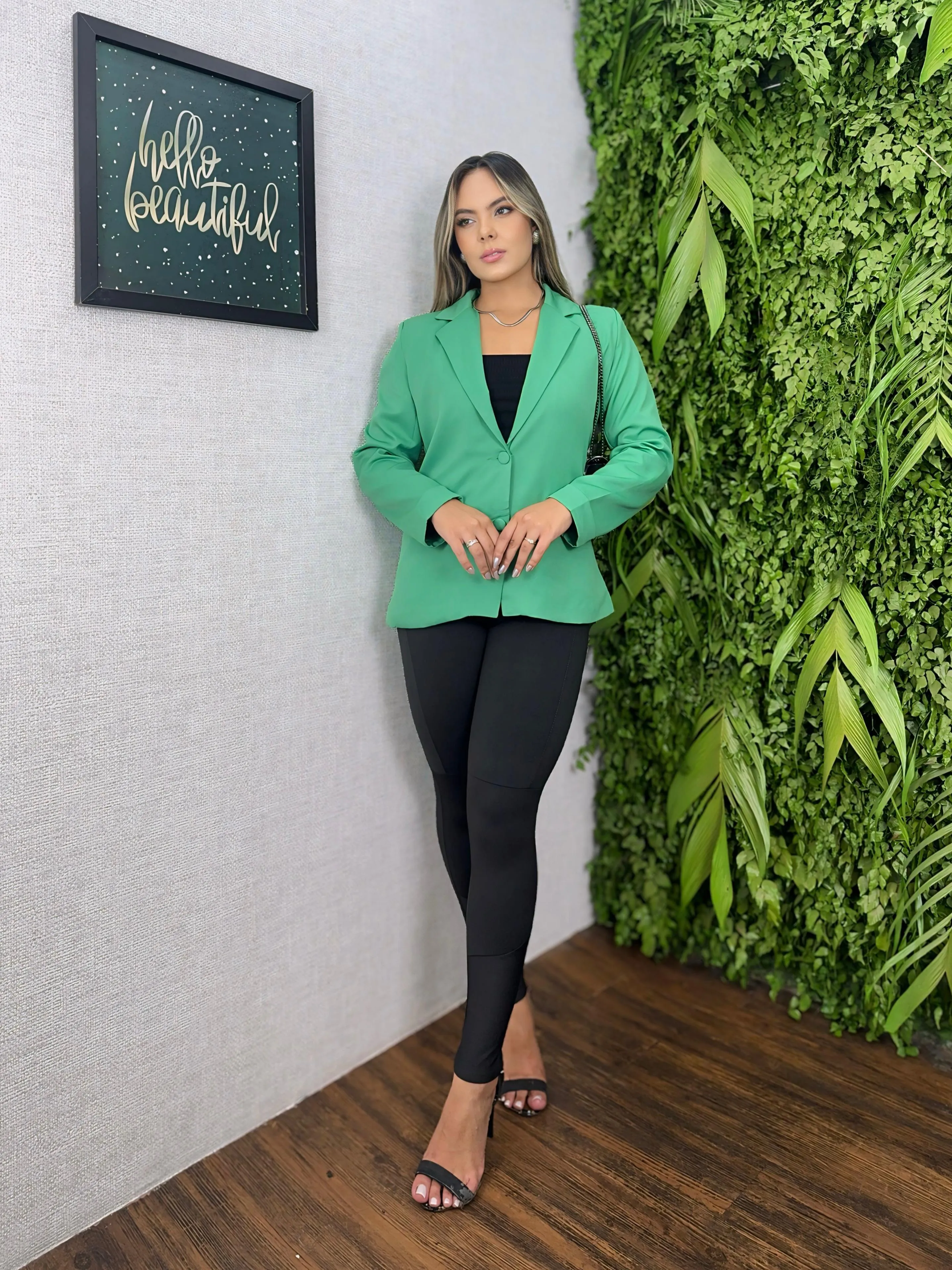 Blazer Alfaiataria Bolso Fake X208  (14/i)