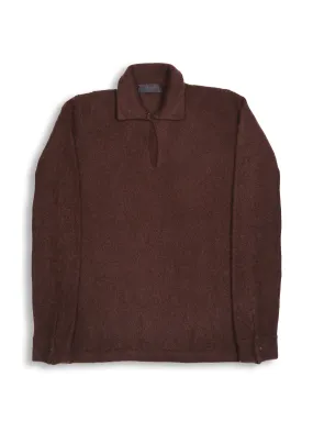 Bouclé Polo Sepia