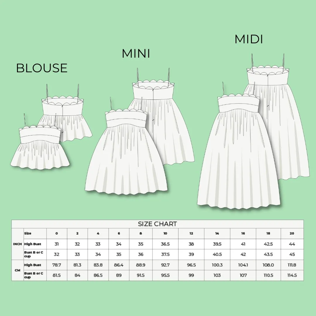 Bubble Frock PDF Pattern - Lydia Naomi