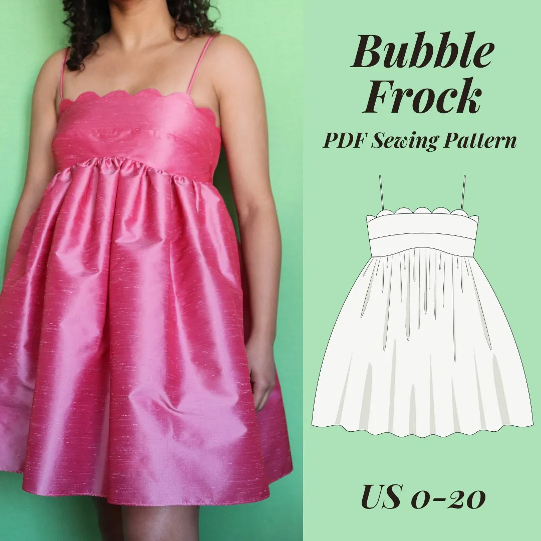 Bubble Frock PDF Pattern - Lydia Naomi