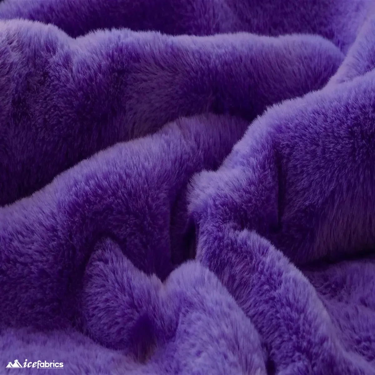 Bunny Thick Faux Fur Minky Fabric / Short Pile / Super Soft