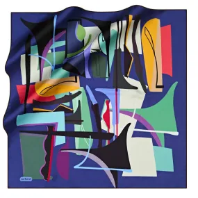 Cacharel Graffiti Silk Twill Scarf No 21
