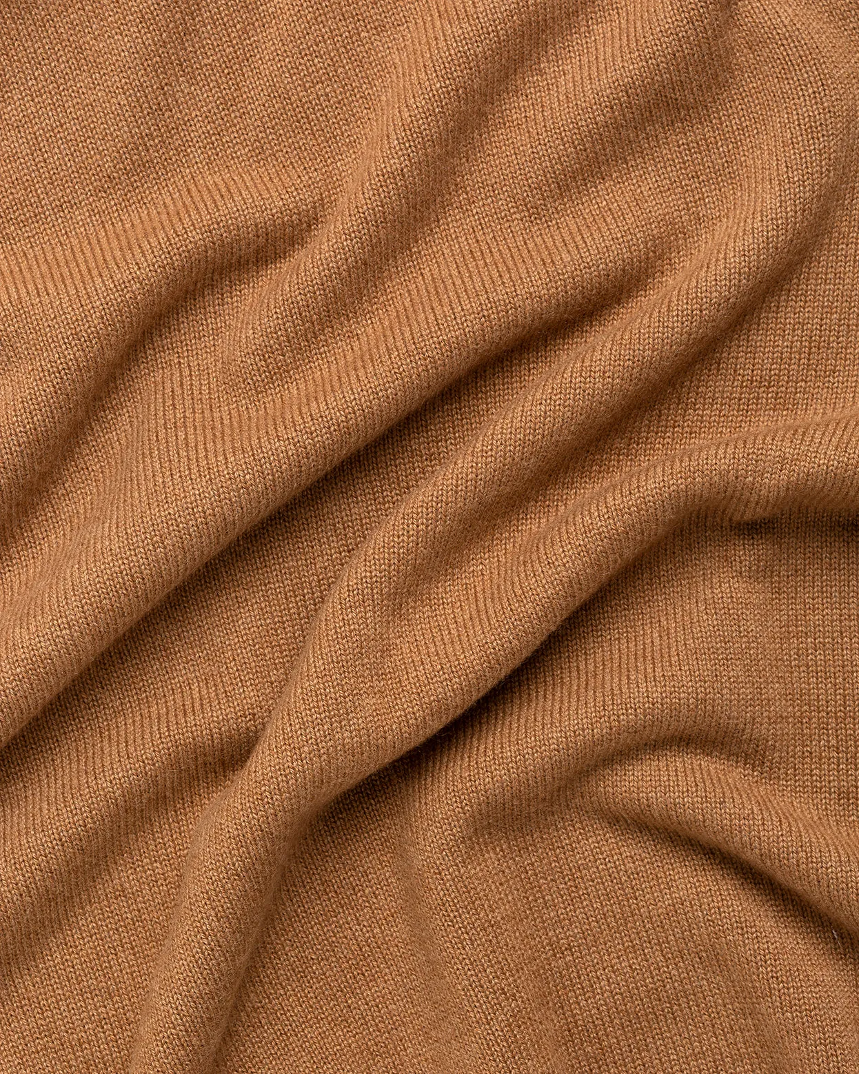 Caramel Cashmere Turtleneck