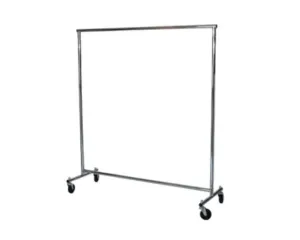 Coat Rack, 5' Rolling Knockdown