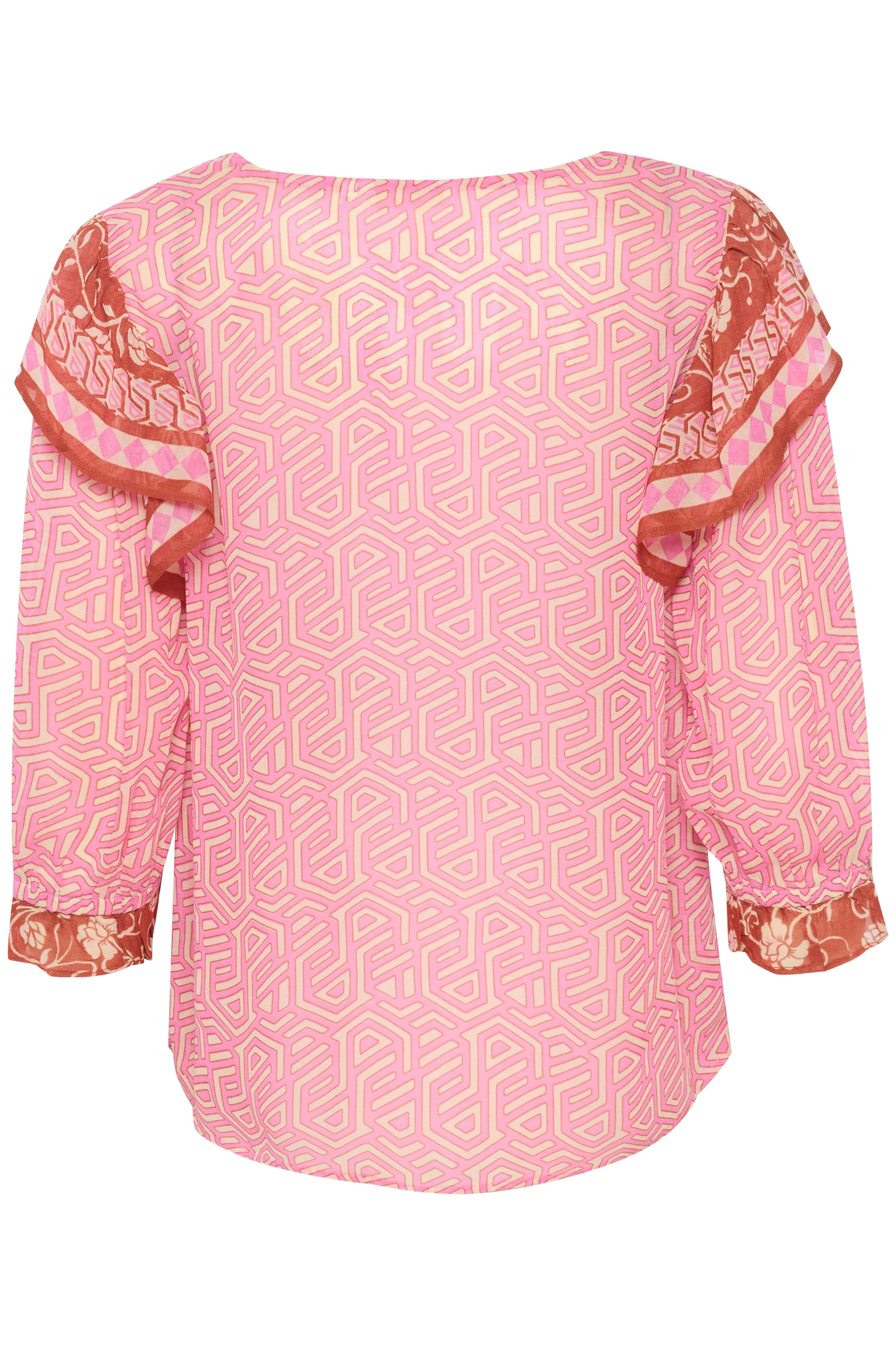 Cream Linea Blouse