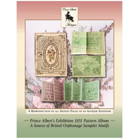 Cross Stitch Antiques | Prince Albert's Exhibition 1851 Pattern Album - A Source of Bristol Orphange Sampler Motifs