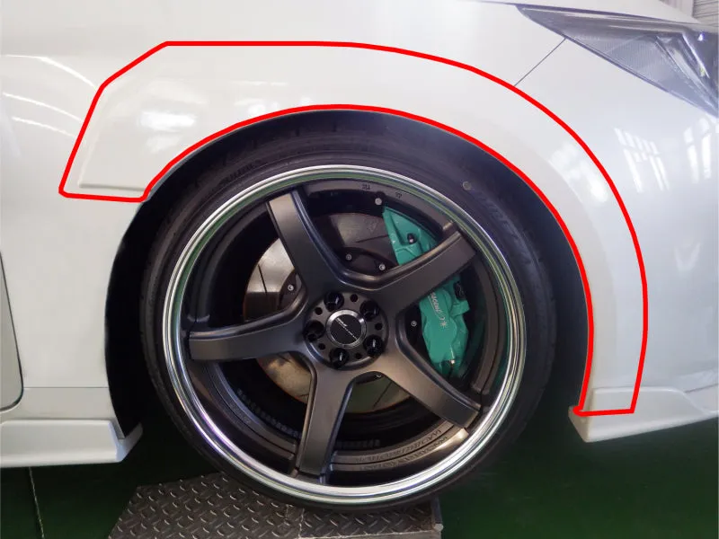 CUSCO 1A9 820 OF2 Over fender for TOYOTA Corolla Sport (NRE210H/NRE214H/ZWE211H)