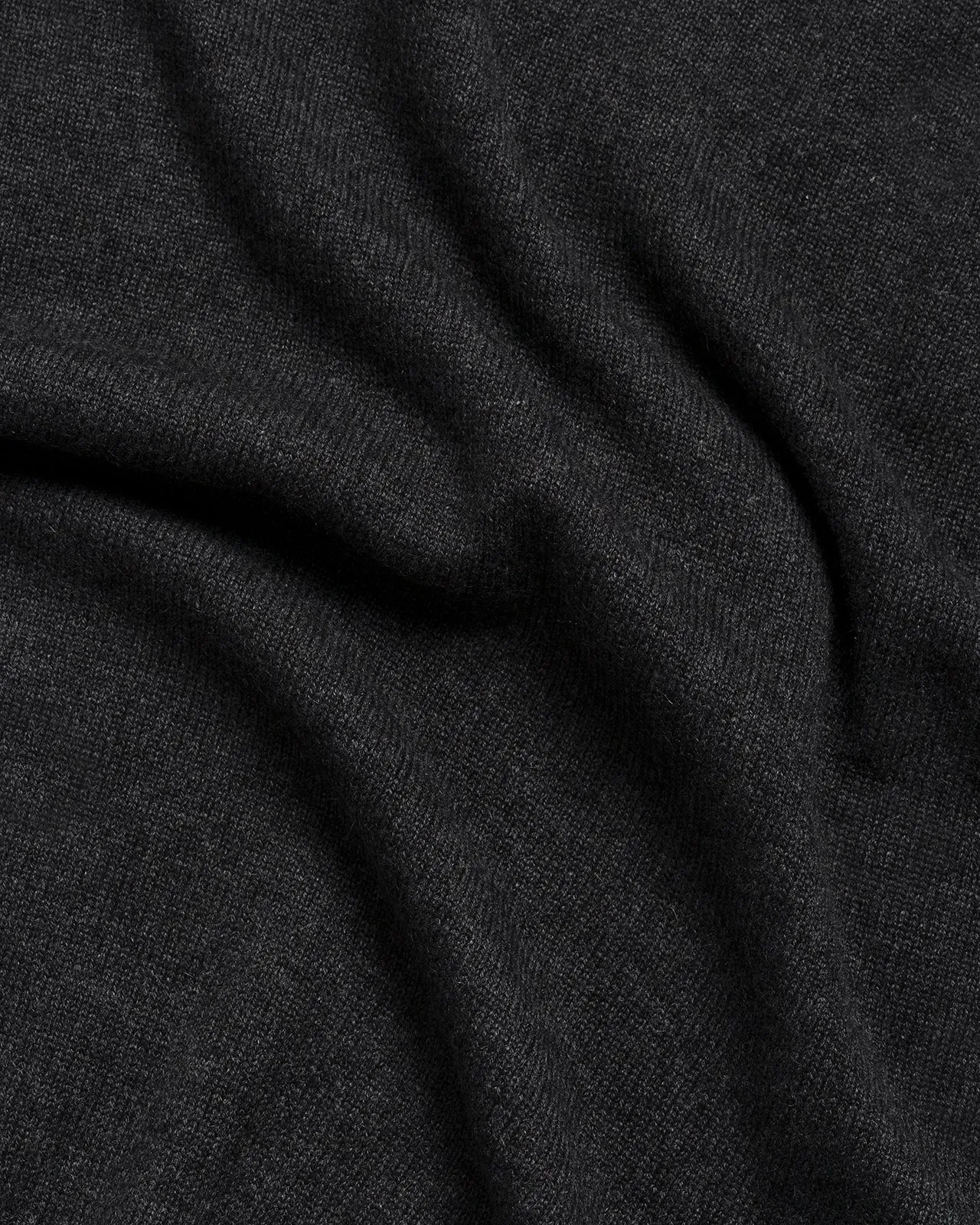 Dark Grey Cashmere Turtleneck