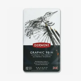 Derwent Soft Graphite Color Pencil Tin Pack Of 12