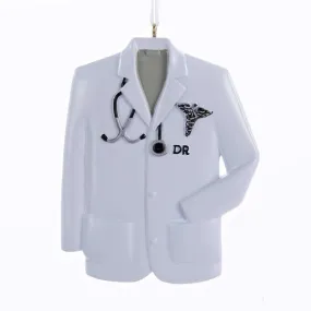 Doctor Coat Ornament For Personalization, D2255