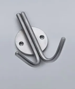 Double Pronged Coat Hook (SS)
