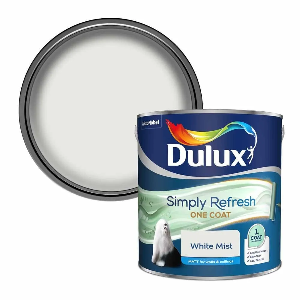 Dulux Simply Refresh White Mist 2.25L