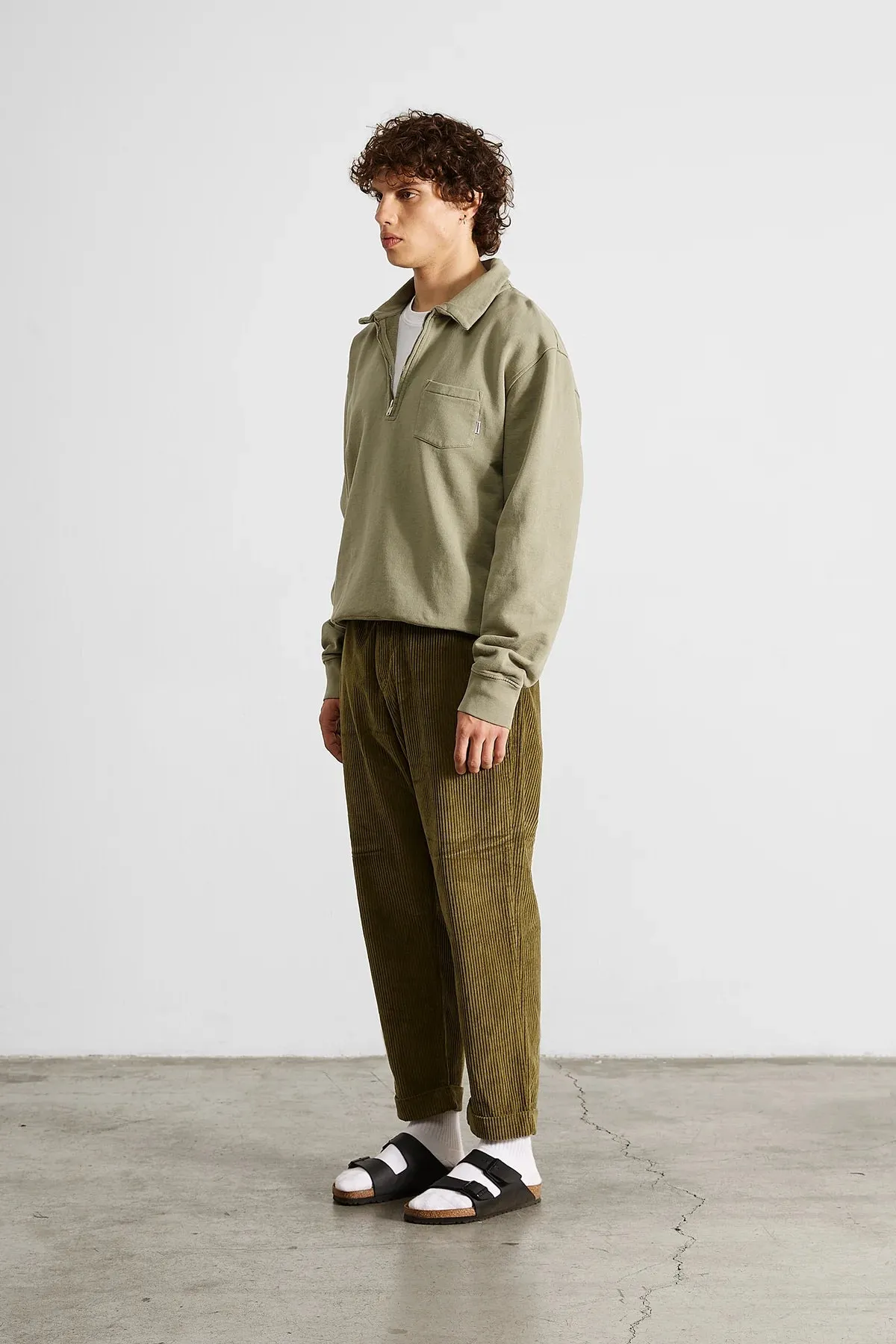 Edmmond jorge pants plain khaki
