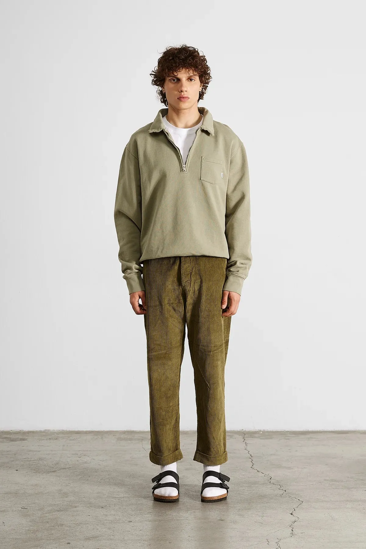 Edmmond jorge pants plain khaki