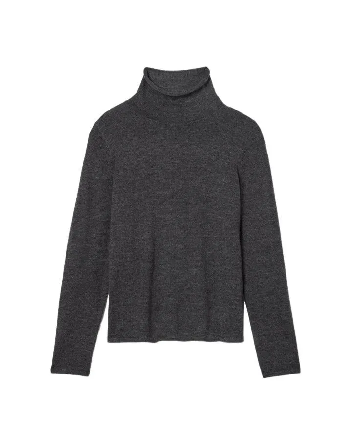 Eileen Fisher Fine Merino Turtleneck Top