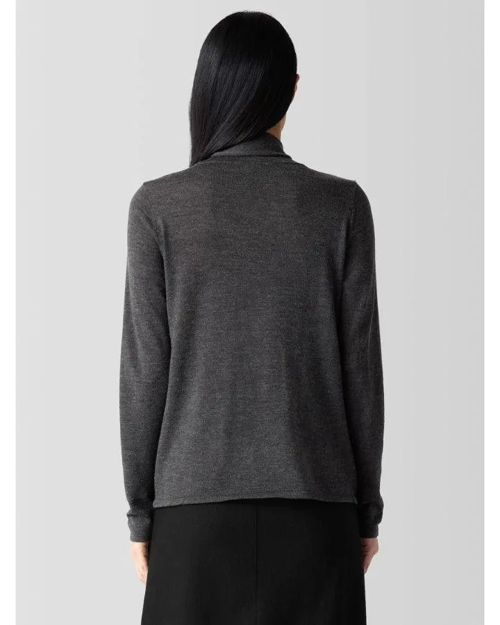 Eileen Fisher Fine Merino Turtleneck Top