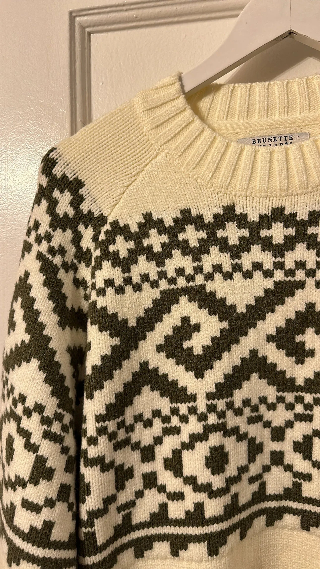 Fair Isle Knit Sweater