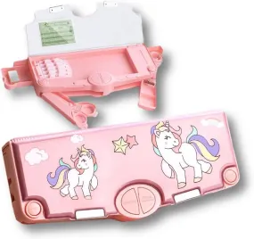 Fancydresswale Unicorn Pencil Box for girls, Girl Pencil Box for Girls, Kids Pencil Box for Girls, Pencil Box for Girls, Girl Theme Return Gifts for Kids