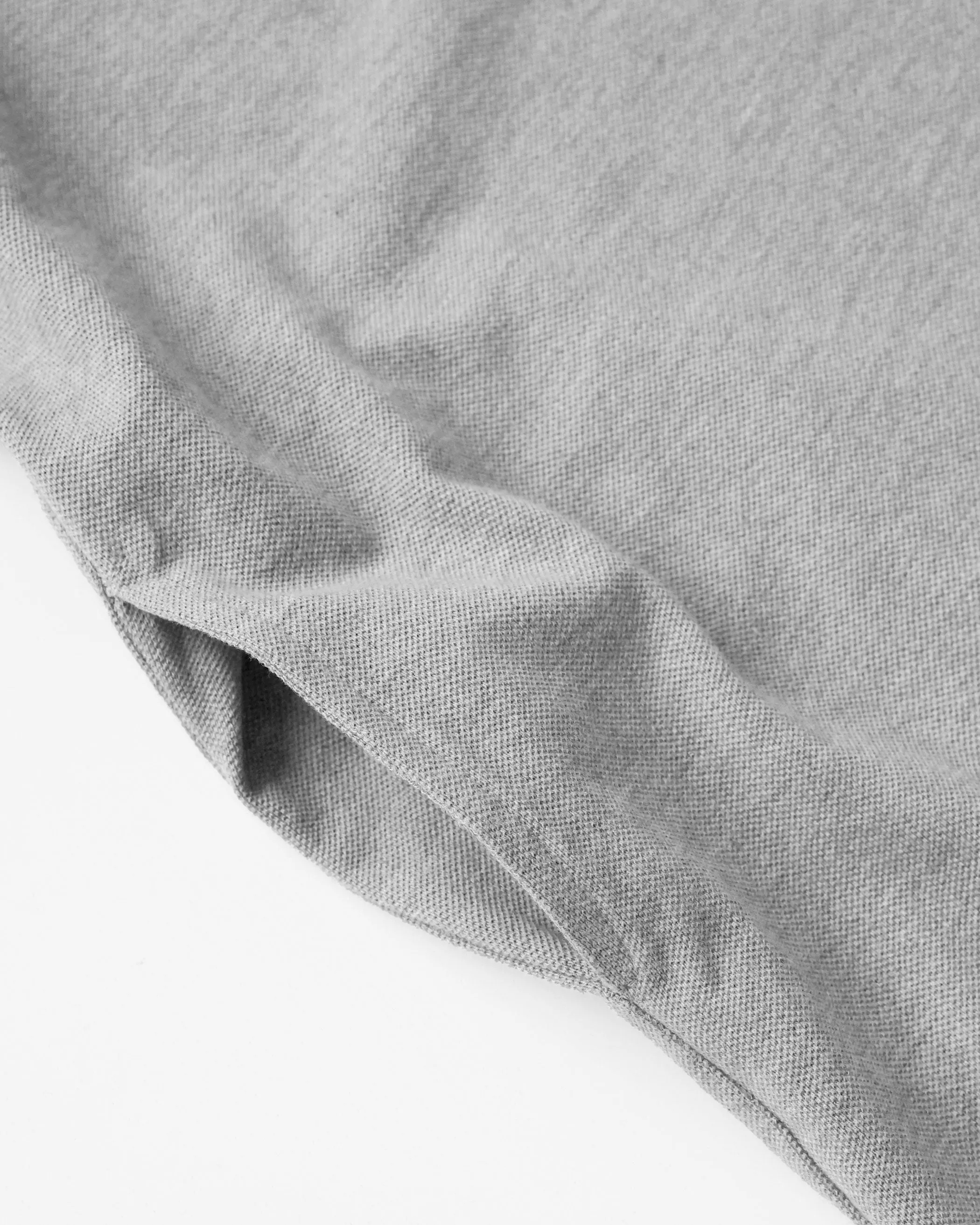 Flag Polo Boyfriend Dress Heather Grey