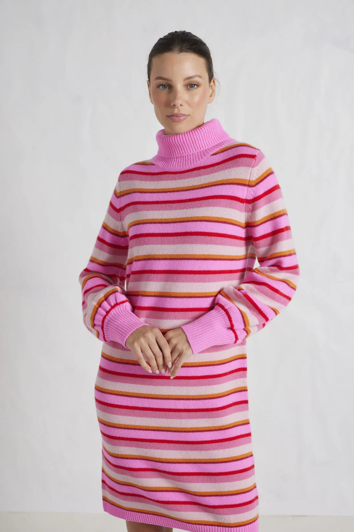 Foxy Polo Dress in Tuberose