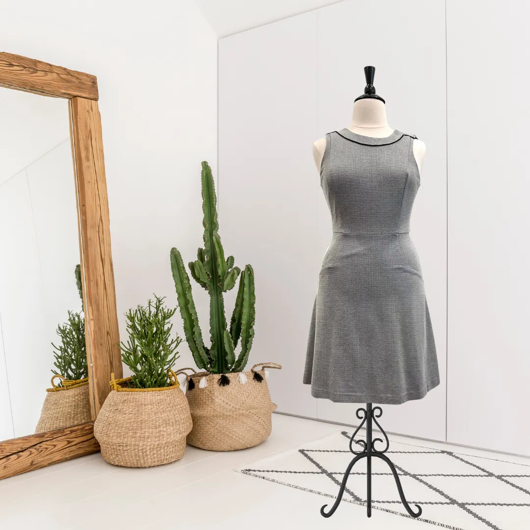 Geometric Sleeveless Dress