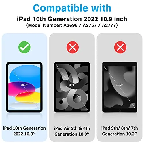 iPad 10th Gen 10.9" Slim Folio Case with Pencil Holder | ProCase