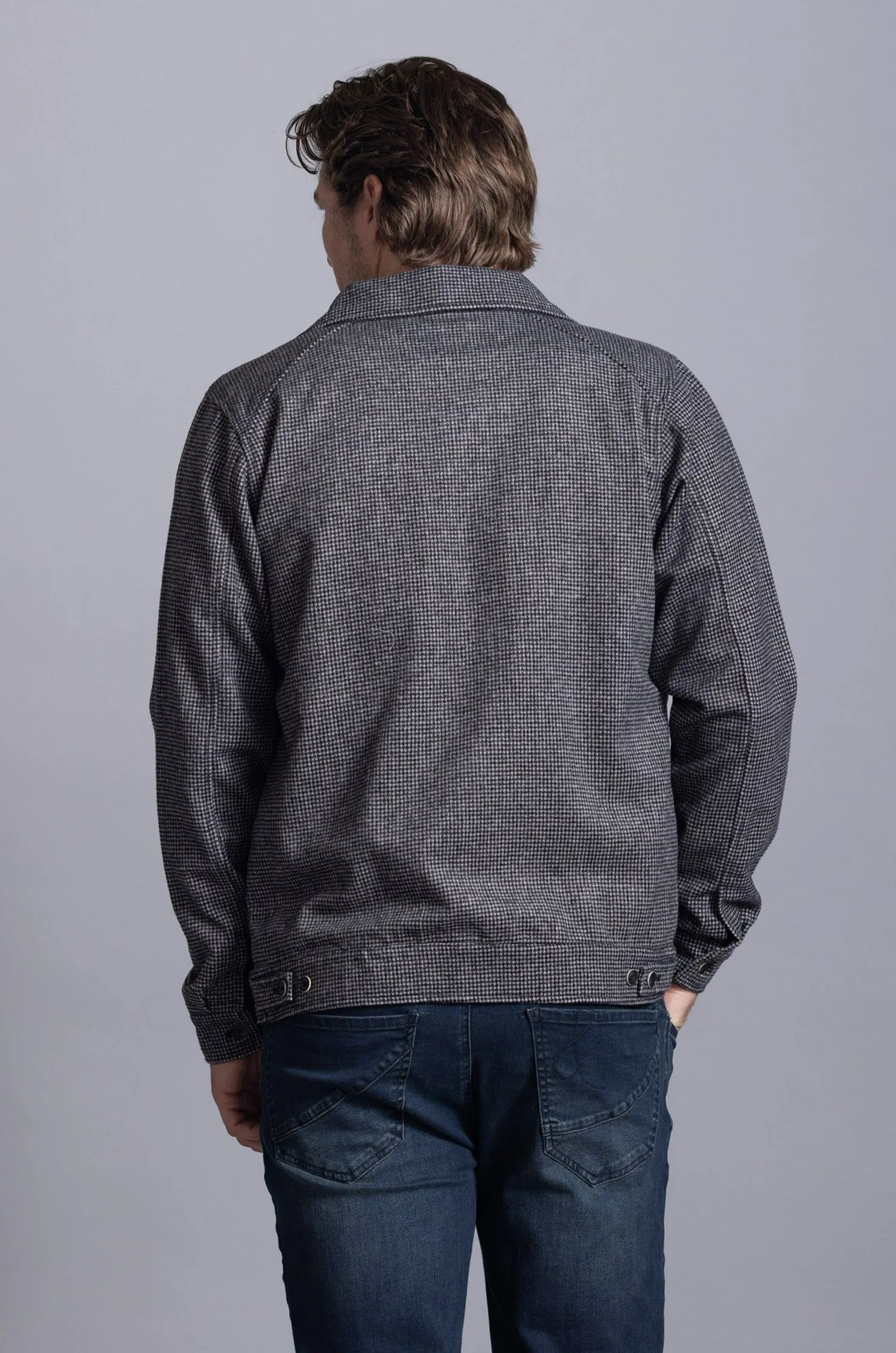 Jackson Wool-blend Trucker Jacket