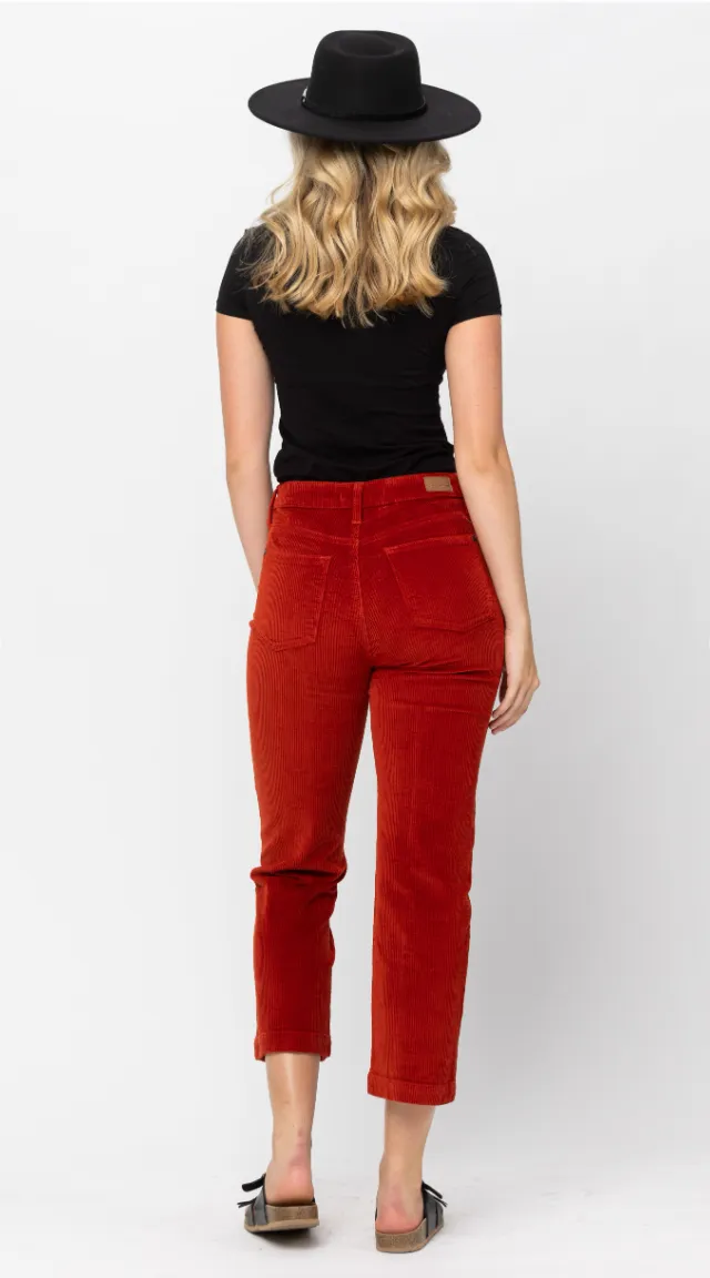 Judy Blue Corduroy Ankle Pants