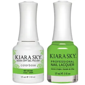 Kiara Sky All-in-One Gel   Polish Duo - 5089 Bet On Me