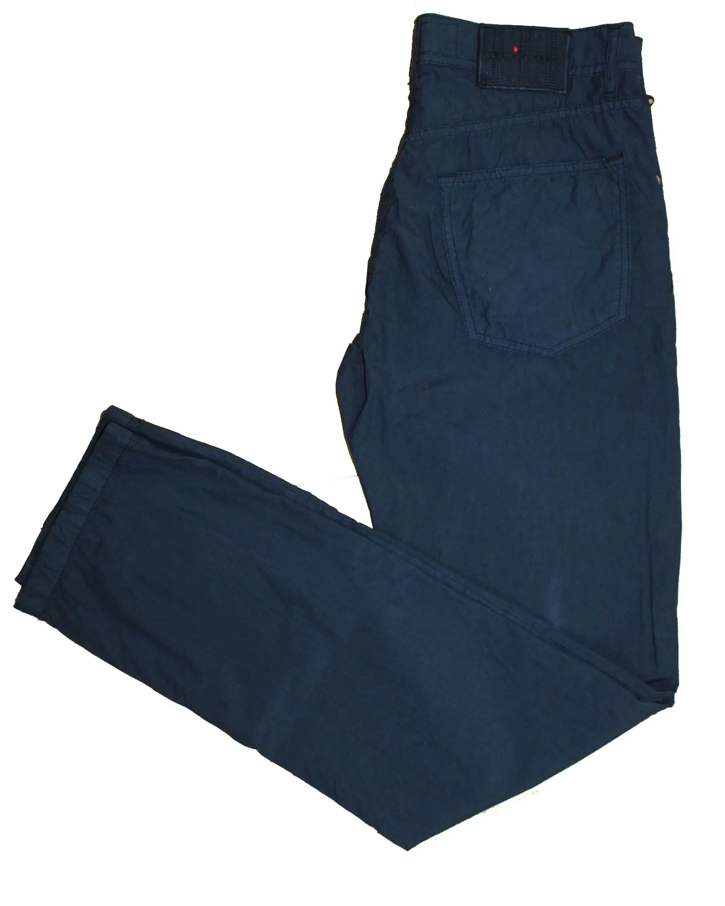 Kiton Pants Navy 5 Pocket Slim Fit 32 SALE