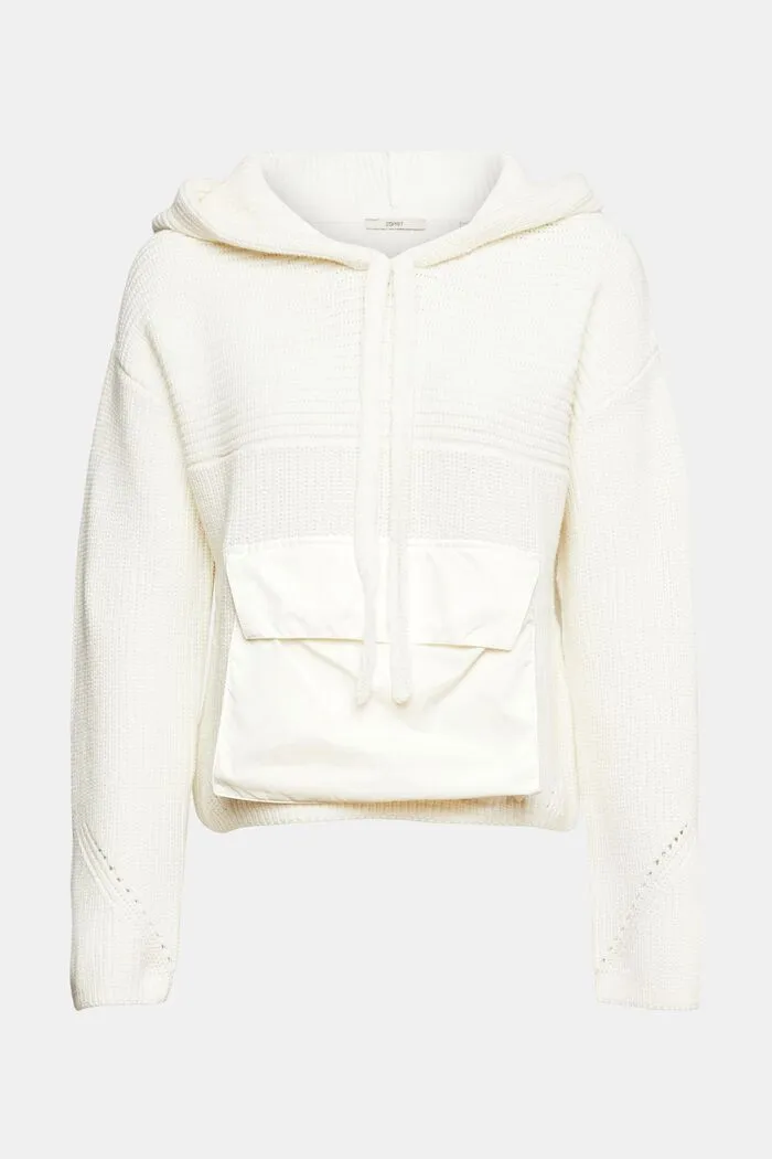 Knit Hooded Jumper