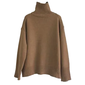 Knitted Turtleneck Pullover