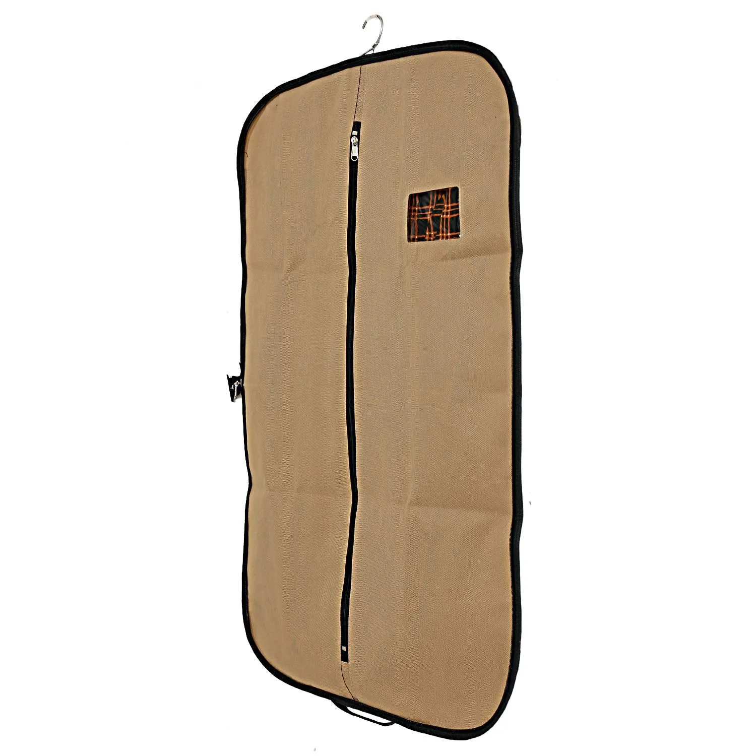 Kuber Industries 6 Pieces Foldable Non Woven Men's Coat Blazer Suit Cover (Brown) -CTKTC41441