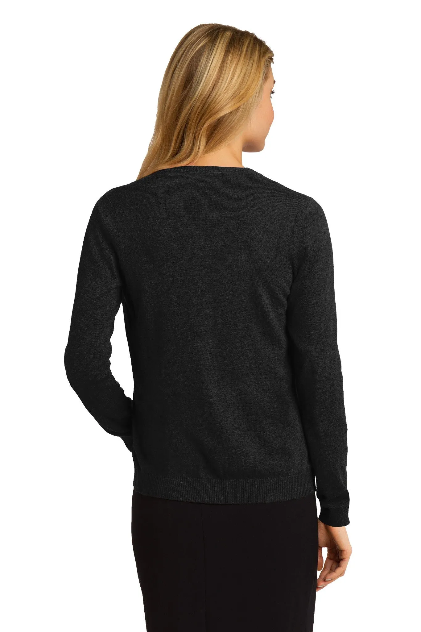 Ladies' Cardigan Sweater - Black