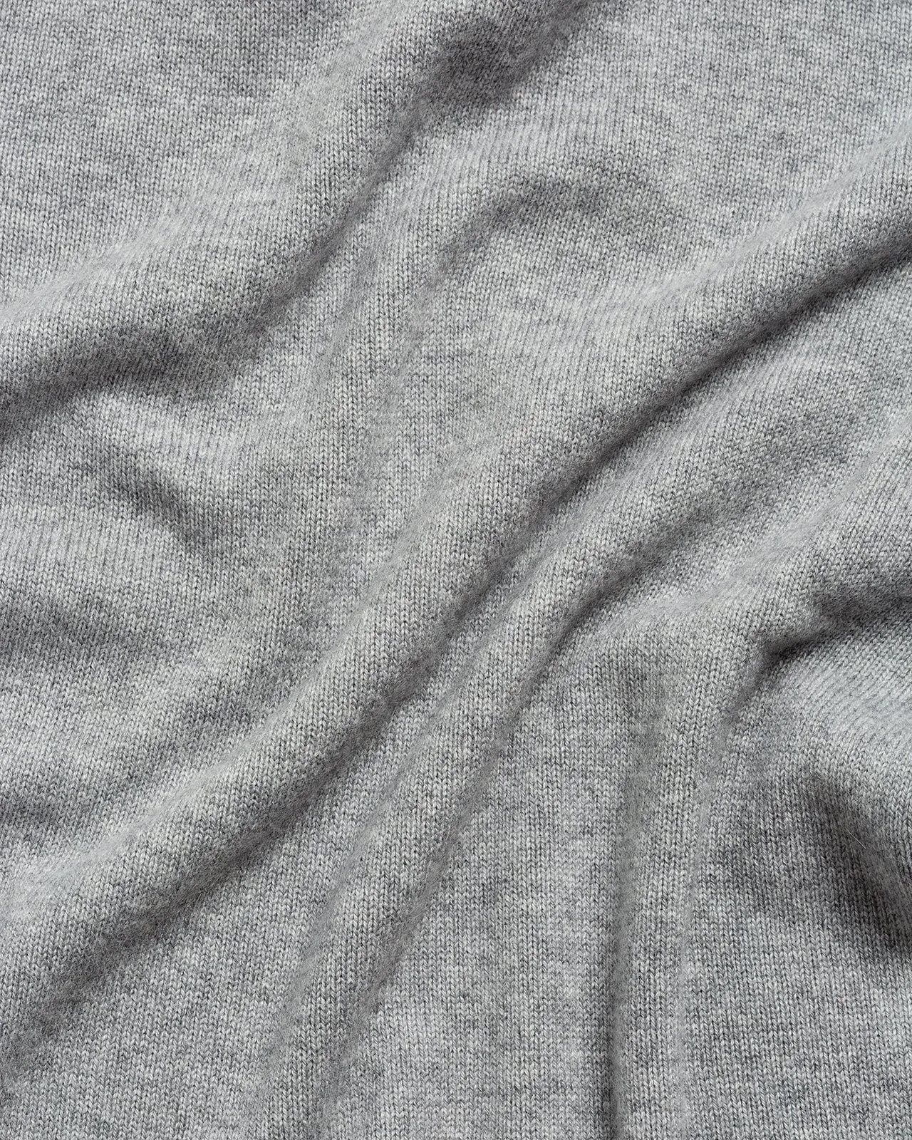 Light Grey Cashmere Turtleneck