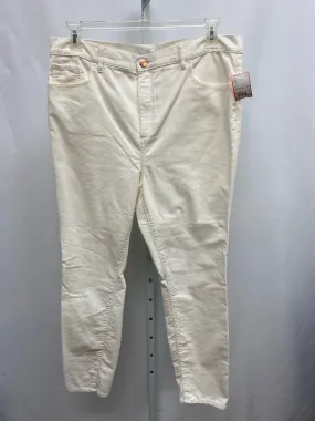 LOFT Size 16 Cream Pants